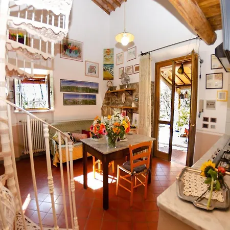 Typical Tuscan Old Stone House